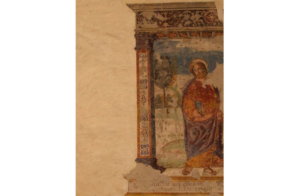 Cosa vedere a Sacile: Chiesa San Gregorio - affresco