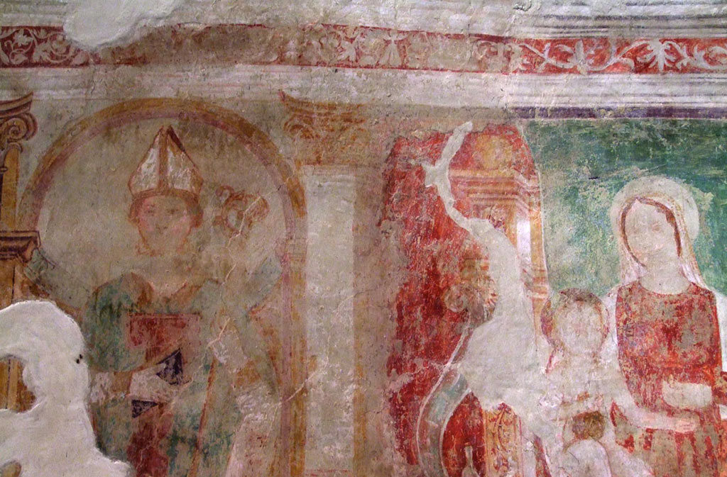 Chiese a Sacile: Chiesetta di Fossabiuba - affresco