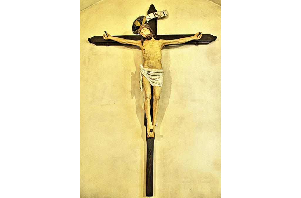 Churches in Sacile: San Baptist Church - Crucified