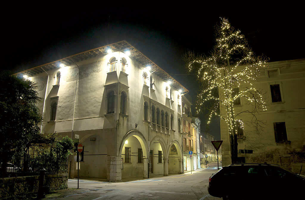 What to see in Sacile: Palazzo Hector - exterior